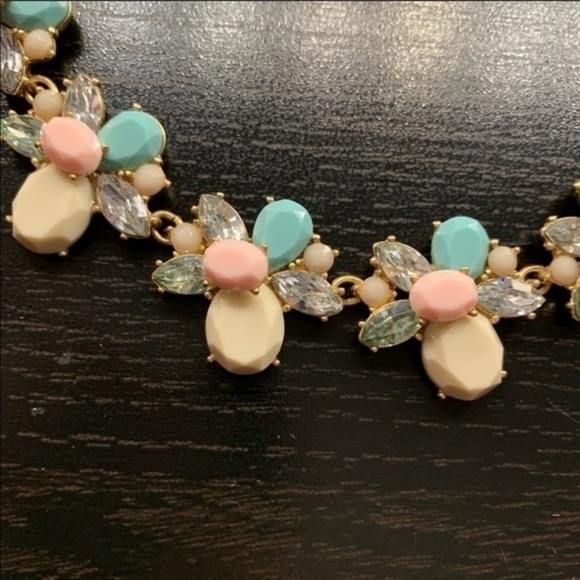 J.Crew Stone Cluster Statement Necklace - Picture 7 of 8